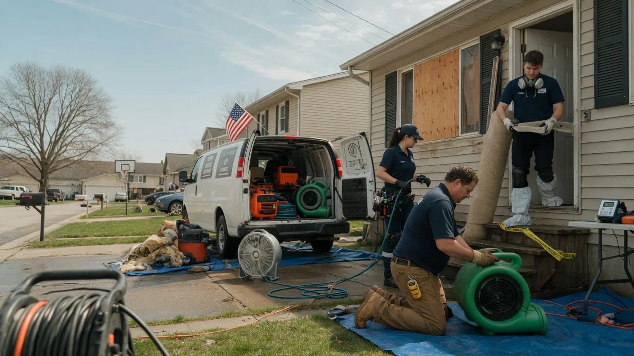 Water Damage Restoration in Piqua, KS near me